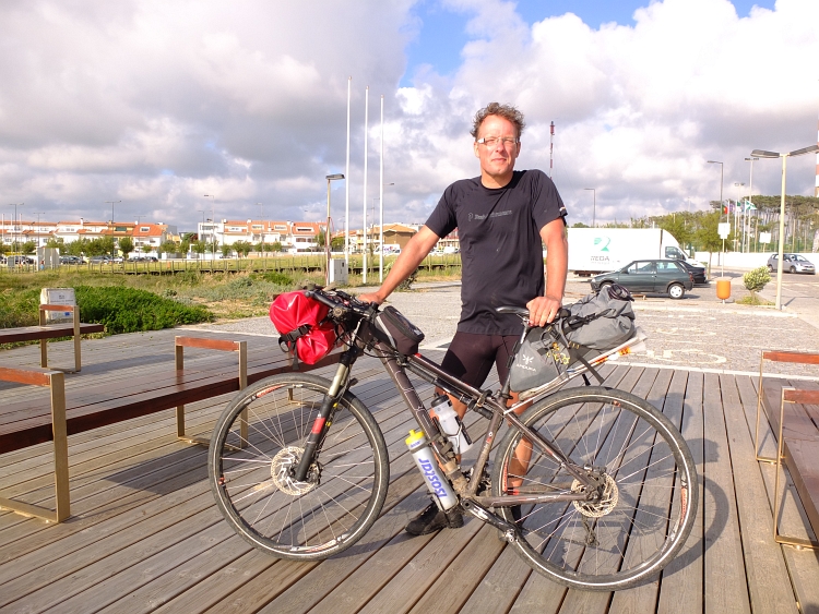 Marco with his bike