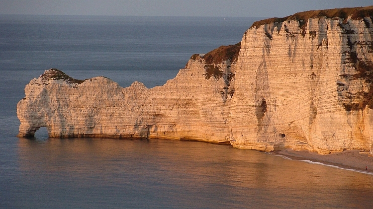 Falaise d'Amont, Normandië