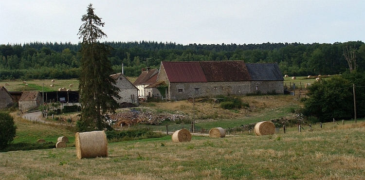 Boerderij in de heuvels van Normandië