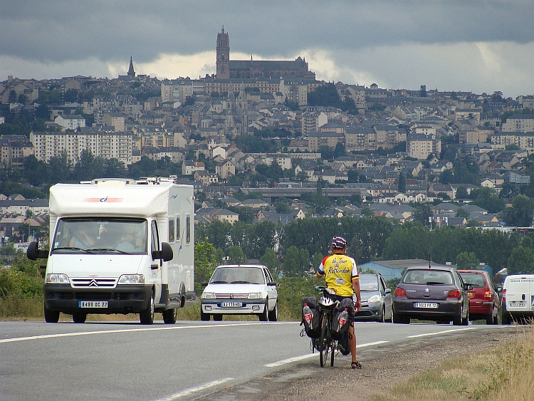 Willem op de weg naar Rodez