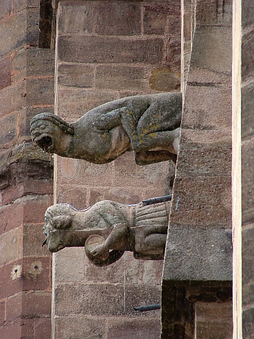 Detail van de Kathedraal van Rodez