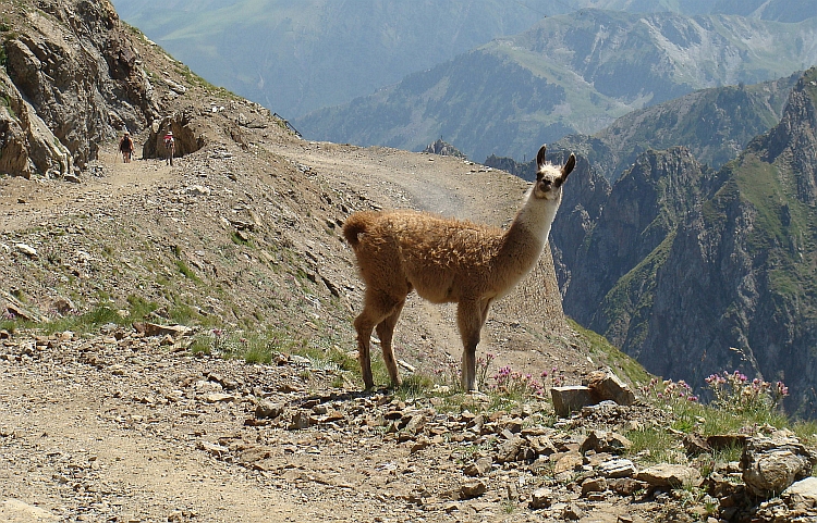 Visions of South America on the way down the Pic du Midi de Bigorre