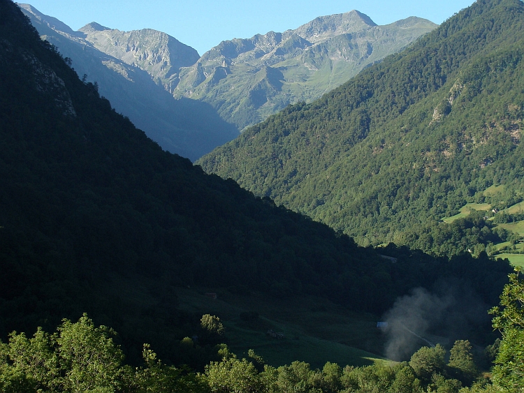 On the way from Seix to the Col de Latrape