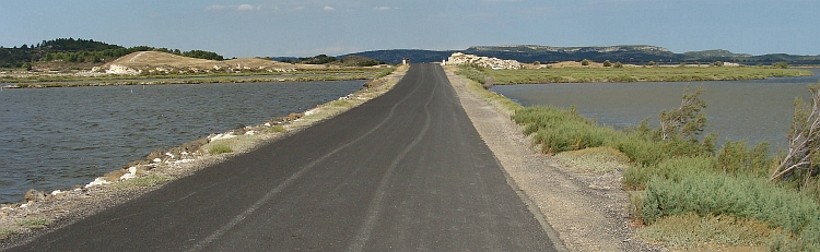 Landschap tussen Sigèan en Narbonne