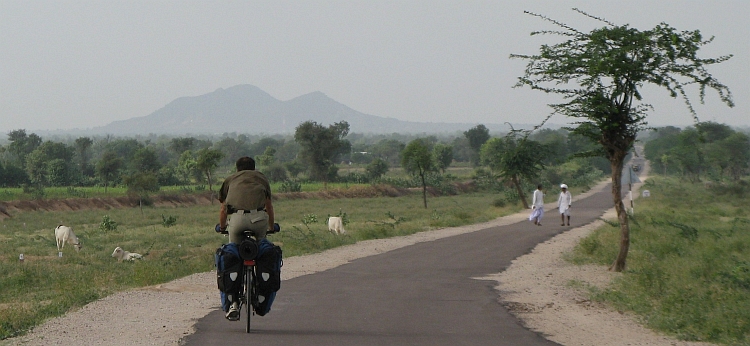 The Lonely Cyclist in action. Picture by Willem Hoffmans