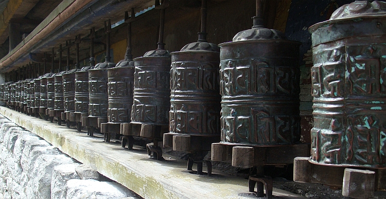 Prayer wheels