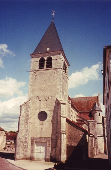 De kerk van Bagneux-La-Fosse, Champagne