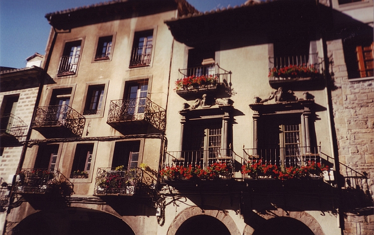 Houses in the center of Jaca